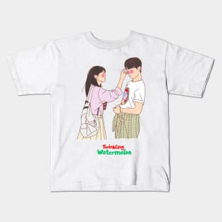 Twinkling Watermelon Kdrama Art Kids T-Shirt